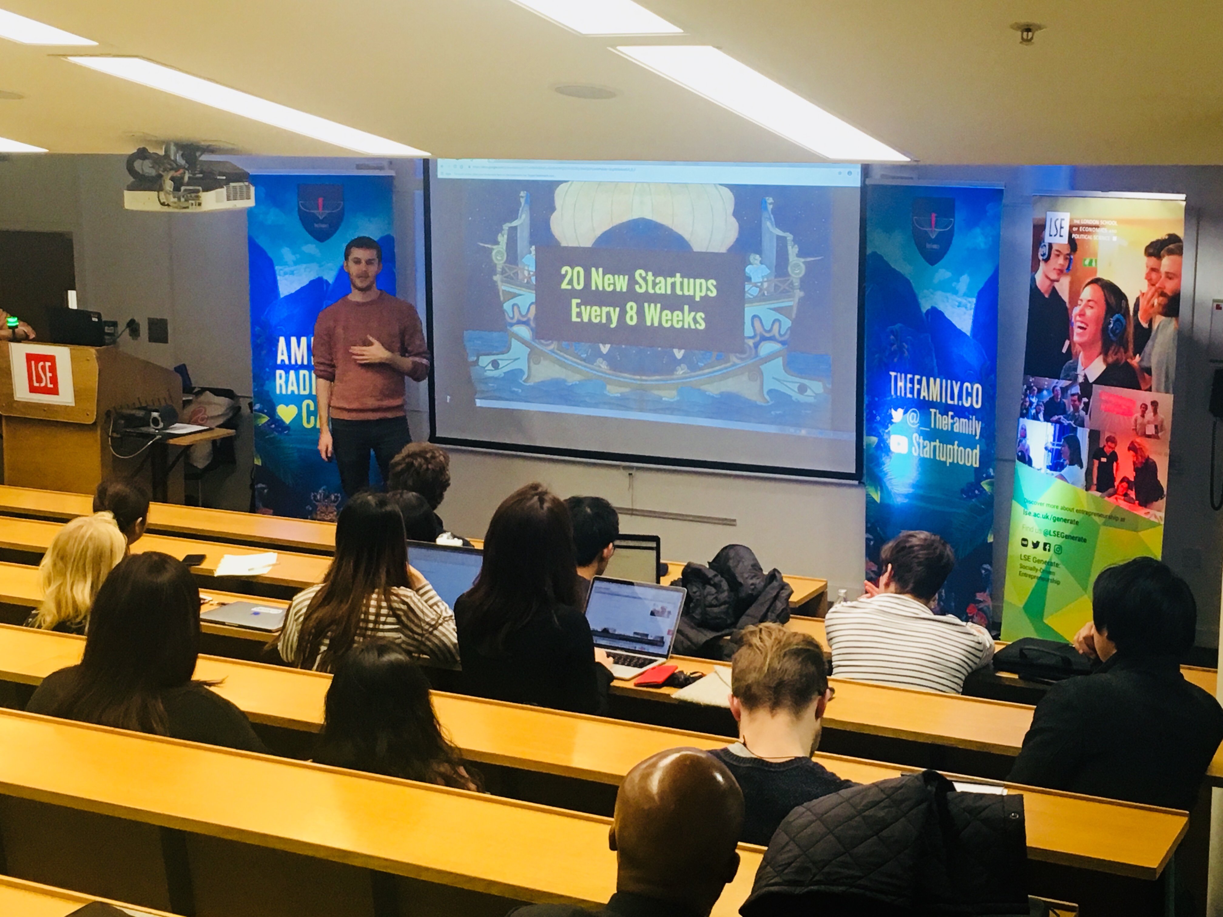 Speaking for The Family at LSE