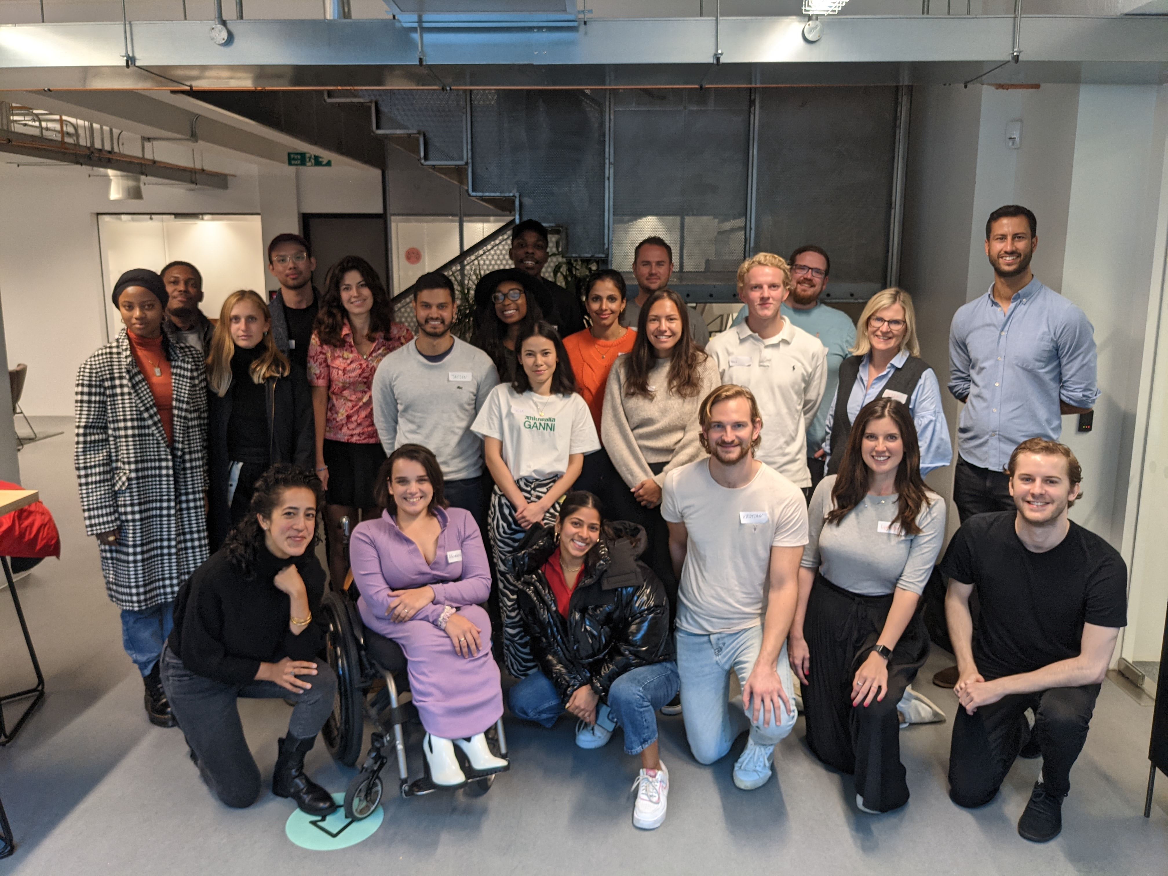 NEF+ cohort with Founders Forum