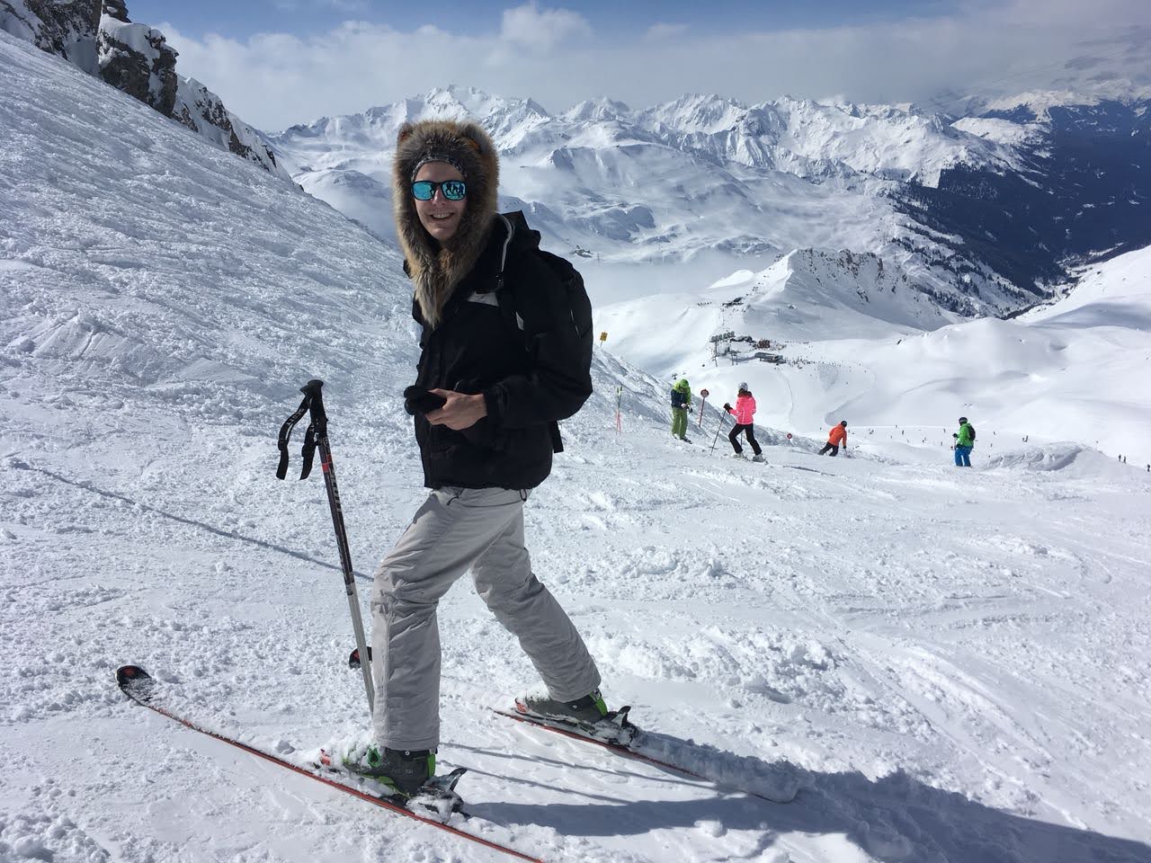 Skiing
