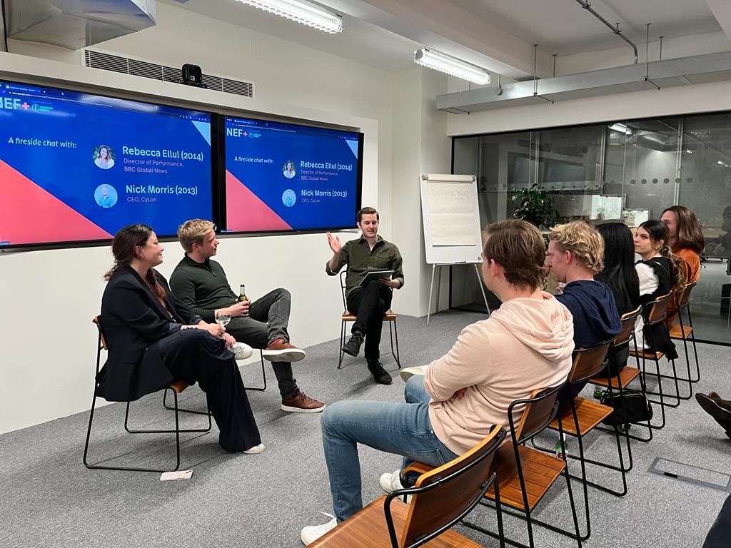 Hosting a NEF+ fireside chat